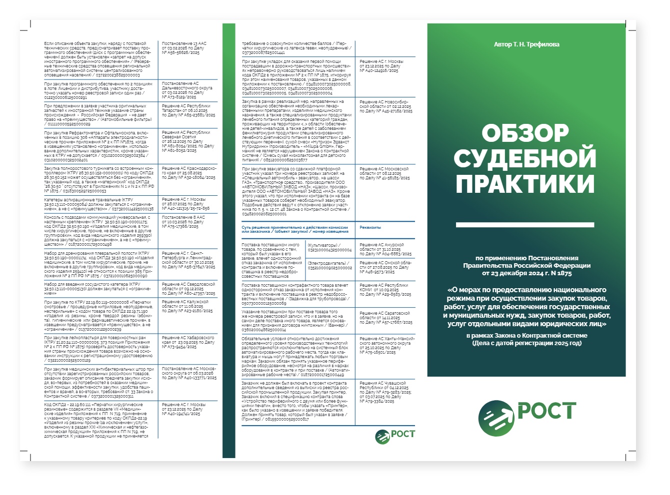 Обзор практики по 1875 РОСТ — cover